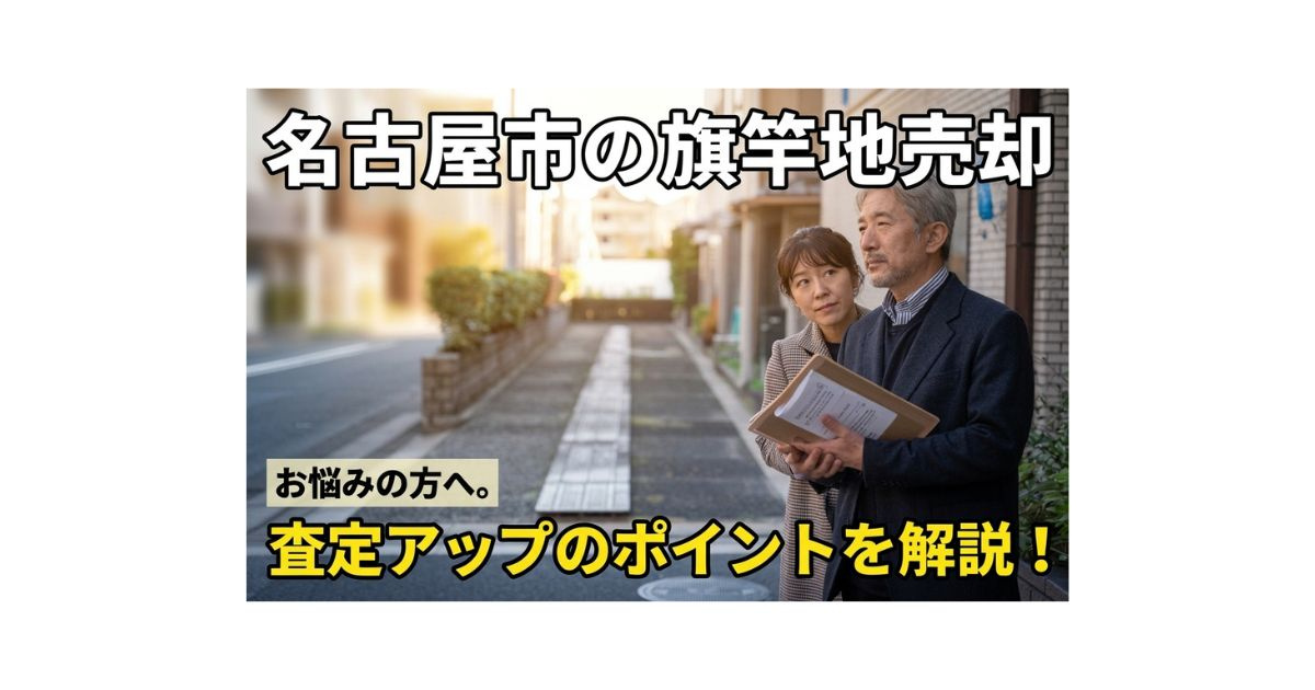名古屋市の旗竿地売却は不利?査定アップのポイントを解説の画像