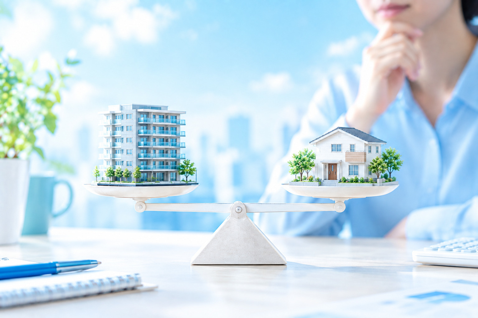 あなたに合うのはどっち?戸建てとマンションの選び方と将来の「売却」を見据えたポイントの画像
