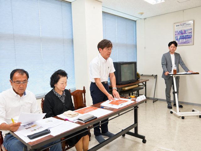 正木社長他審査員の役員陣
