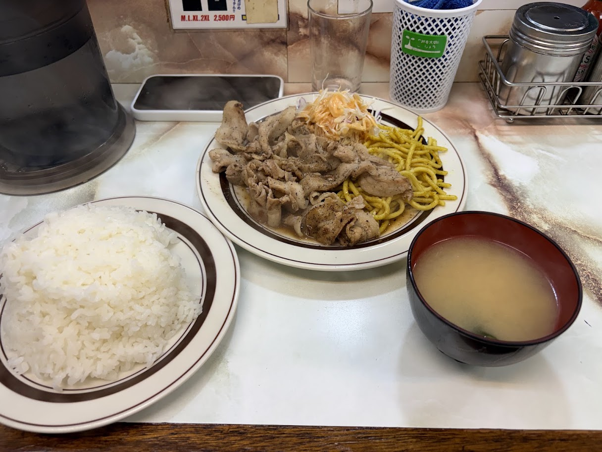 懐かしの定食屋の画像