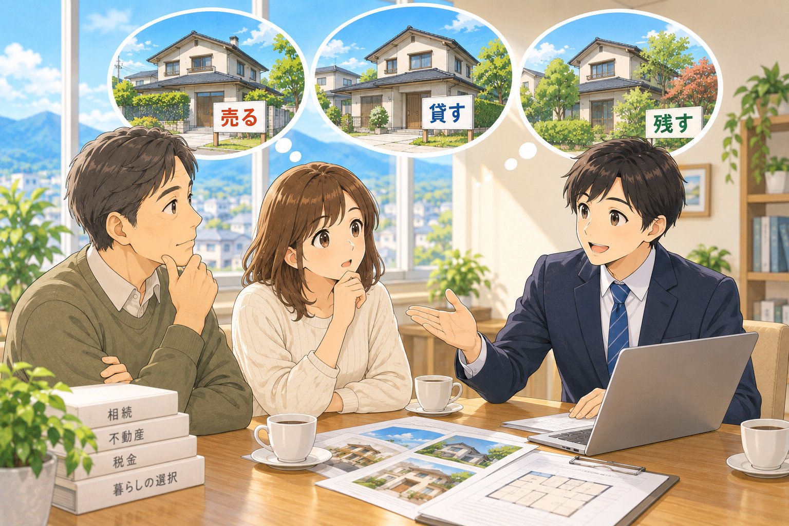 実家が空き家になったらどうする? 売る・貸す・残すを比較の画像