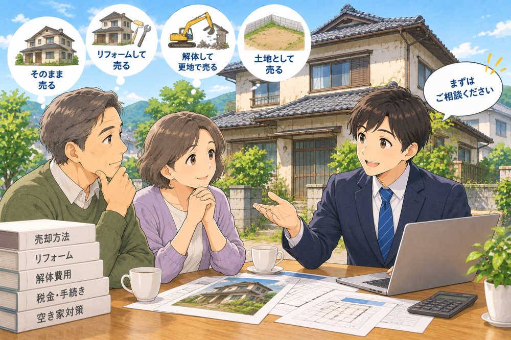 古い家でも売れる？築年数が経過した戸建ての売却方法｜長野市 正木屋の画像