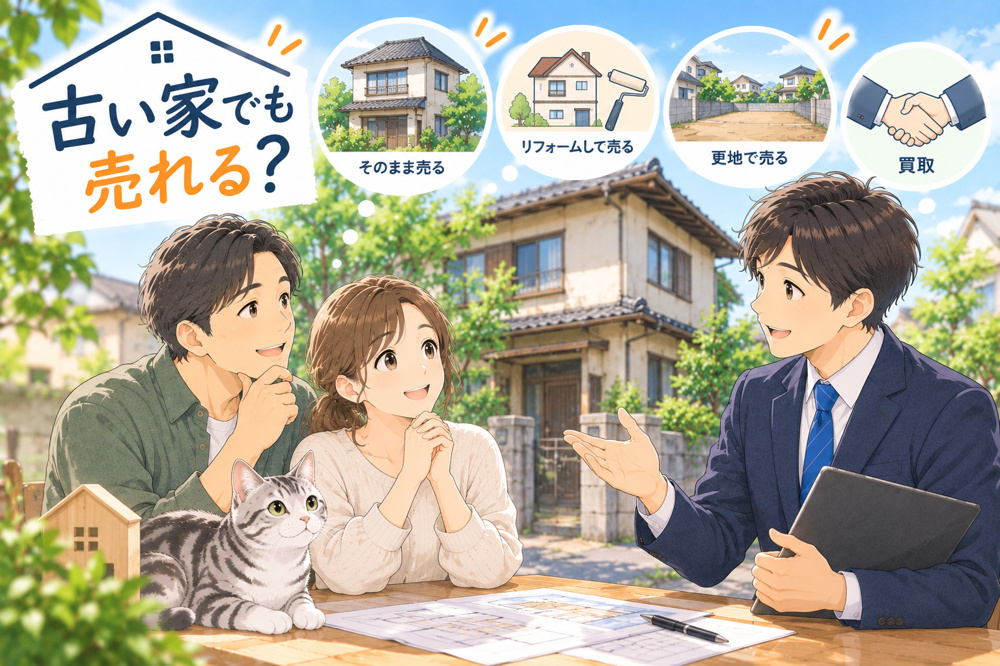 古い家でも売れる？築年数が経った戸建てを売却する方法｜長野市 正木屋の画像