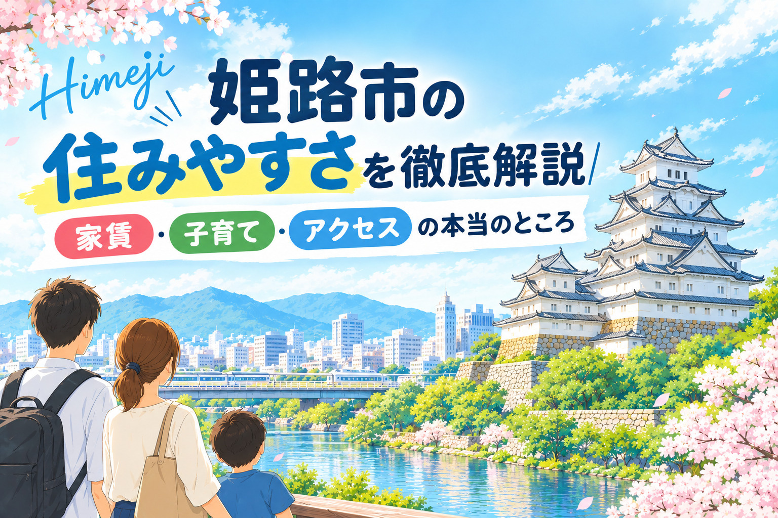 姫路市の住みやすさを徹底解説|家賃・子育て・アクセスの本当のところの画像