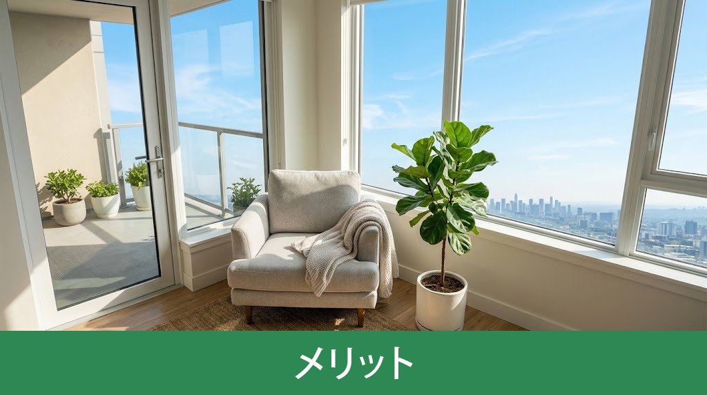 アパートの最上階に住むことで得られるメリット