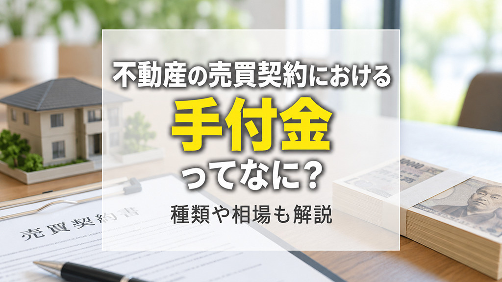 不動産の売買契約における手付金ってなに?種類や相場も解説の画像