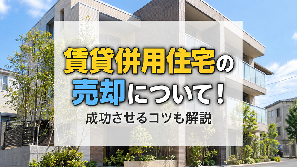 賃貸併用住宅の売却について！成功させるコツも解説の画像