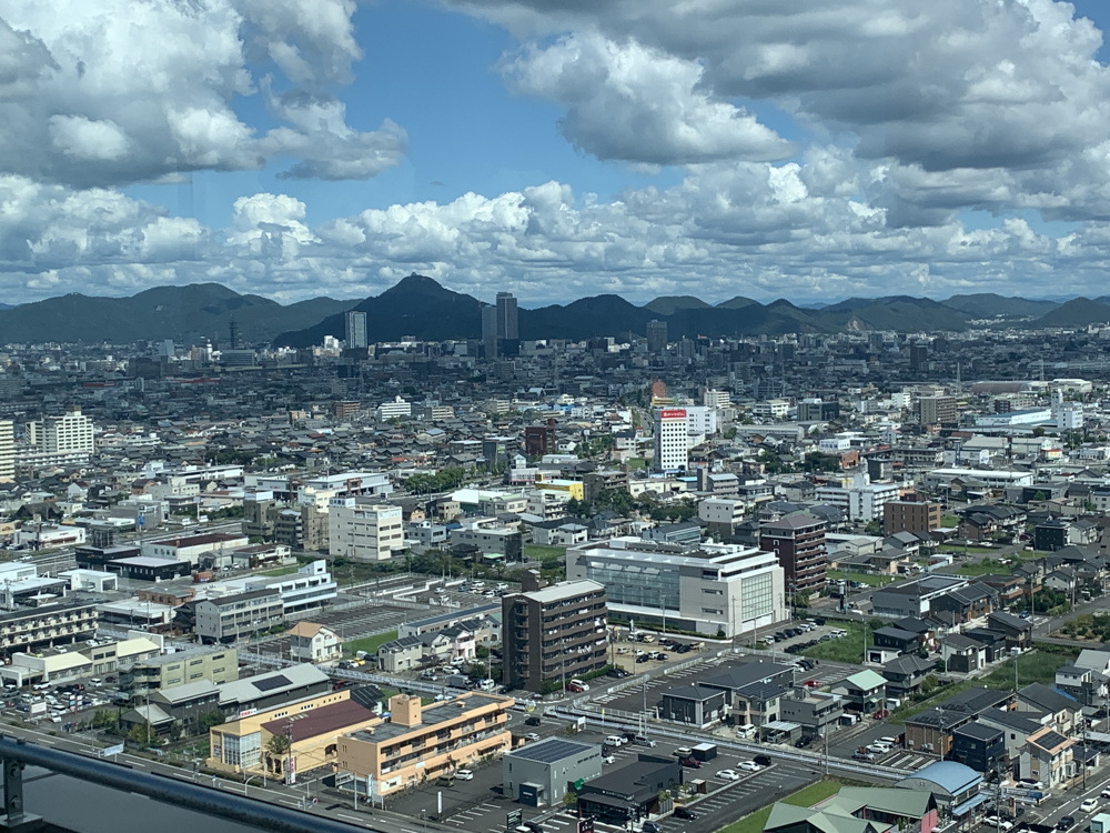 岐阜県庁展望台からの風景の画像