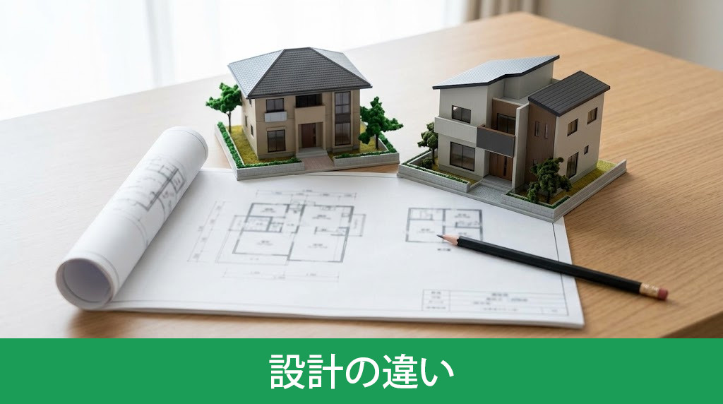 建売住宅と注文住宅における設計の違い