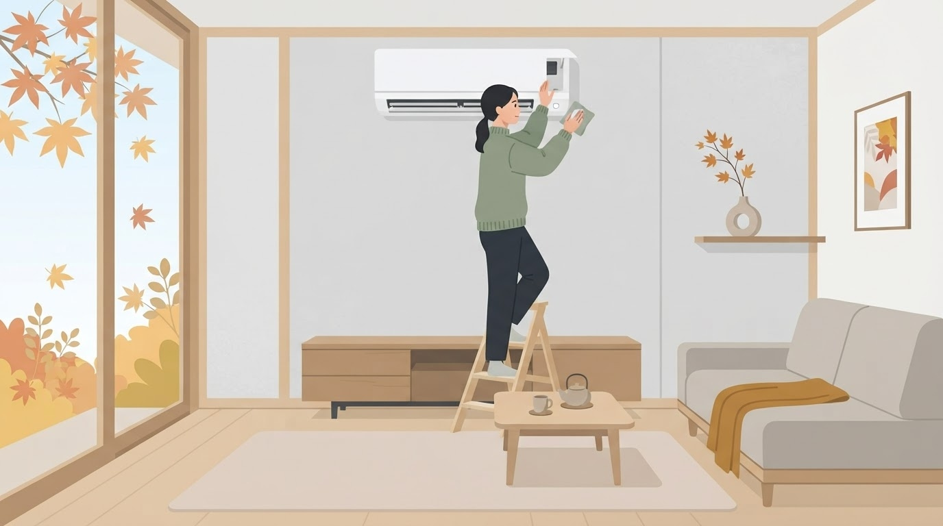 暖房を使い始める前に。賃貸で確認したいことと、住む人と管理する側で整えられることの画像