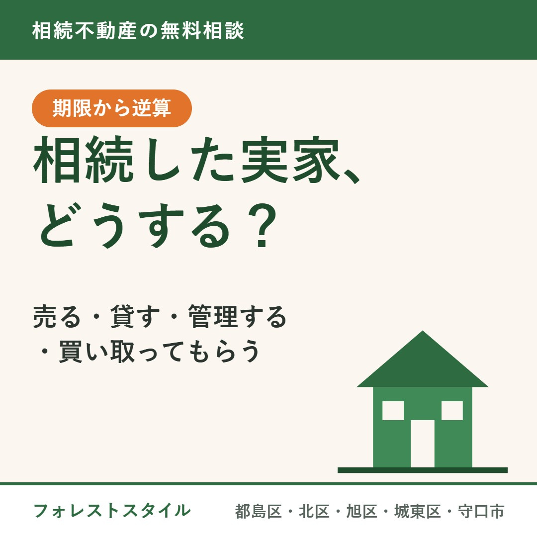 相続した不動産の売却・活用相談｜都島区・北区・旭区・城東区・守口市の画像
