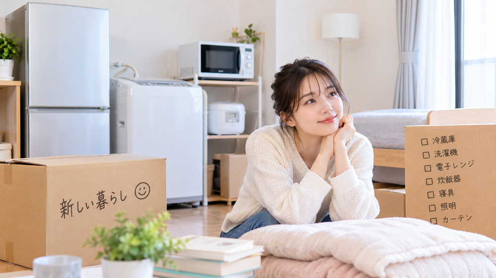 生活保護で家具・家電の購入費は支給される？冷蔵庫・洗濯機・寝具を転居前に確認の画像