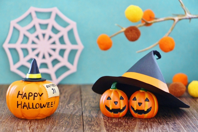 明日はハロウィン♪明石の賃貸にお住まいの方でも簡単に出来る飾り付け☆の画像