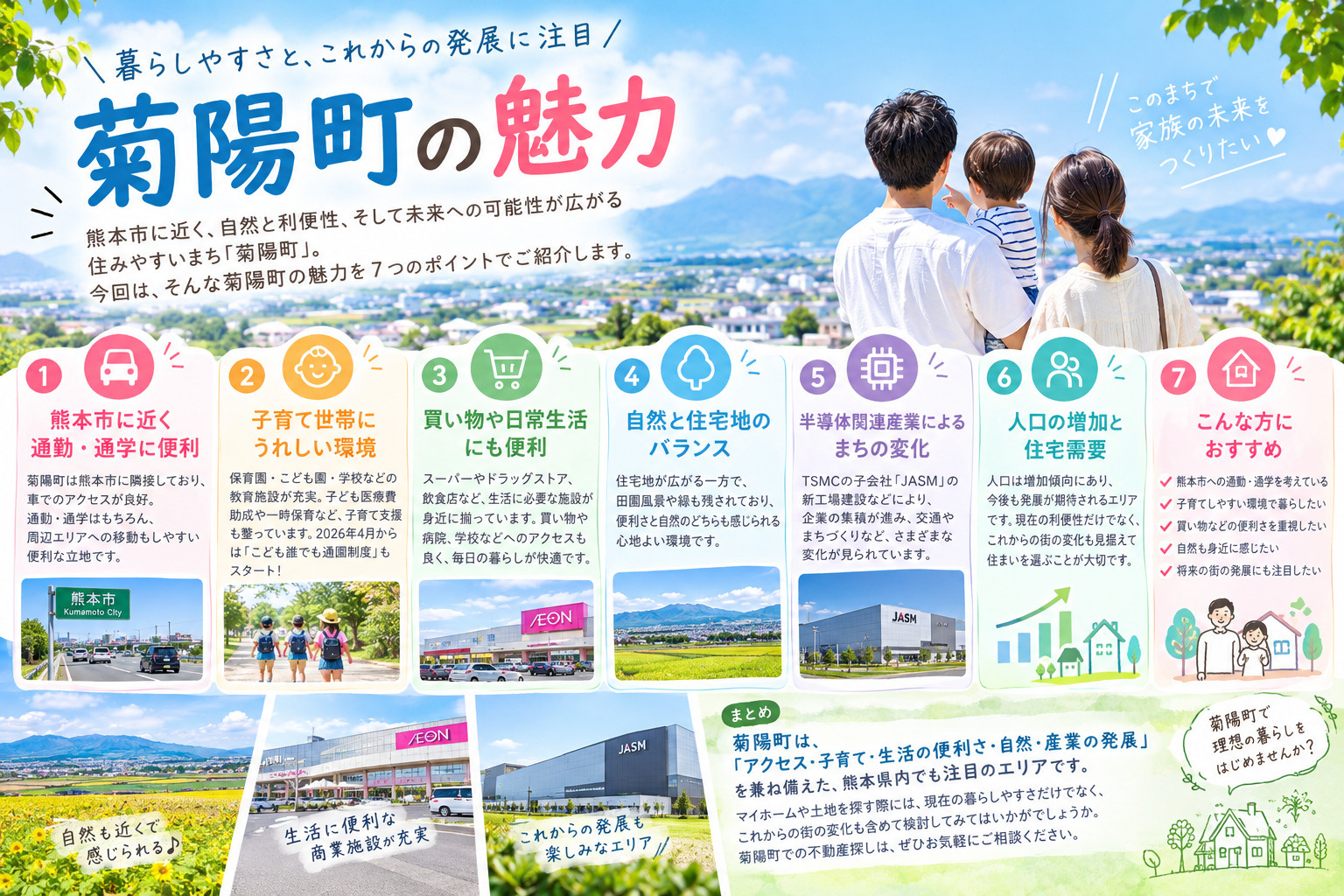 菊陽町の魅力の画像
