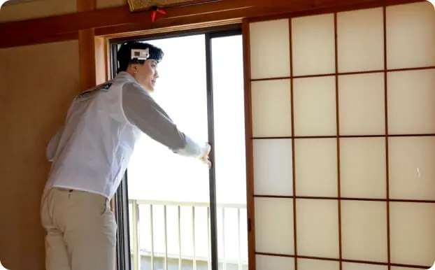 全室換気｜約40〜60分の作業例