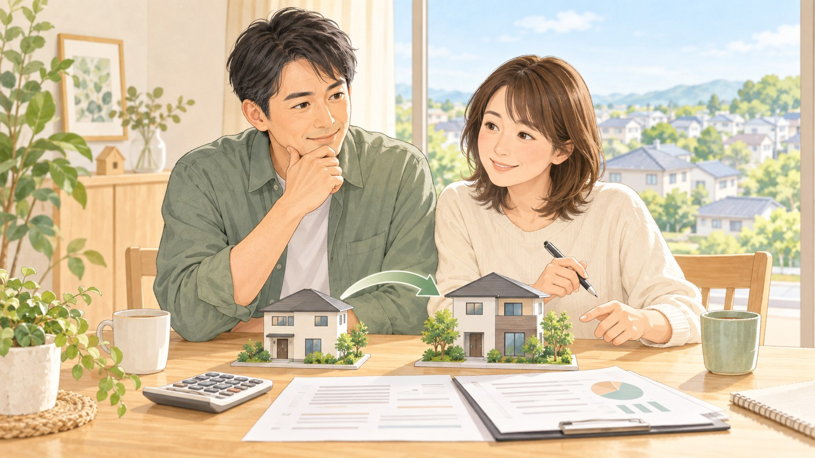 加古川市で持ち家を売却すべきか迷う夫婦へ？買い替えの流れと資金計画の考え方を解説の画像