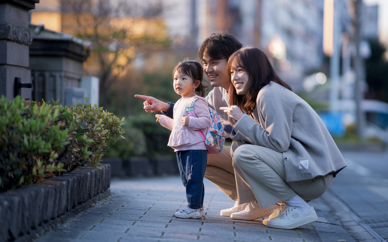 太子橋今市で子育てするファミリーのイメージ