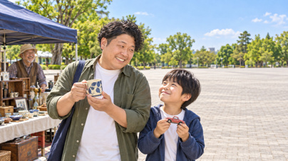 初めてのリアルフリマの画像