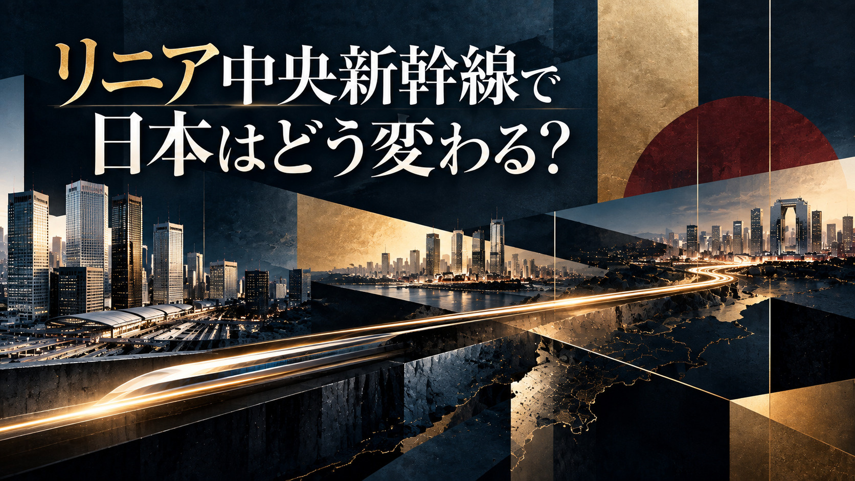 リニア中央新幹線で日本はどう変わる?|品川・名古屋・大阪と途中駅の未来の画像