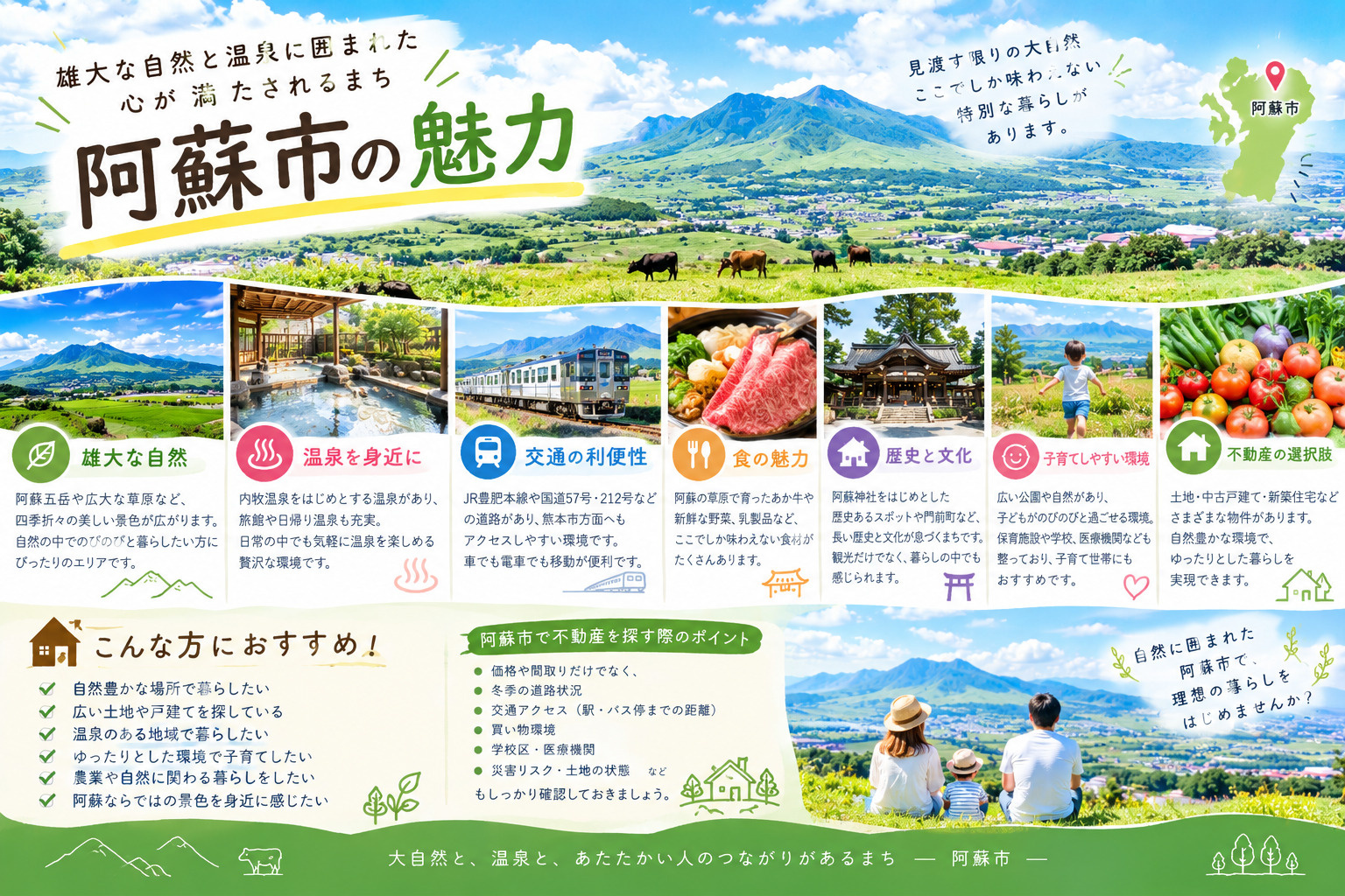 阿蘇市の魅力の画像