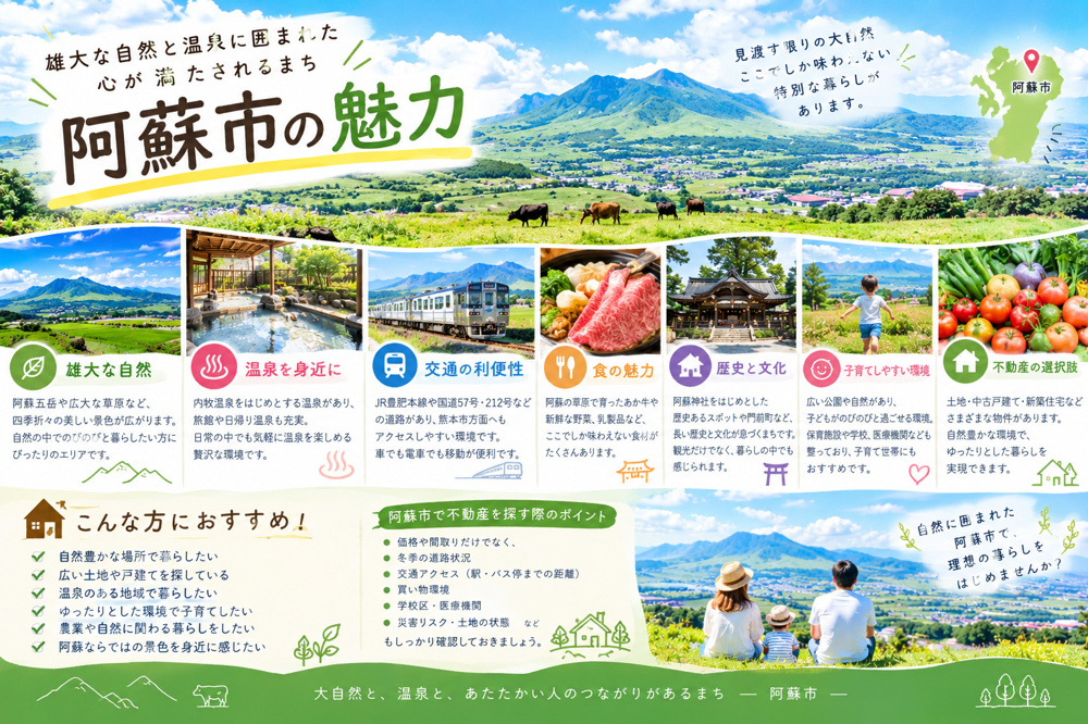 阿蘇市の魅力の画像