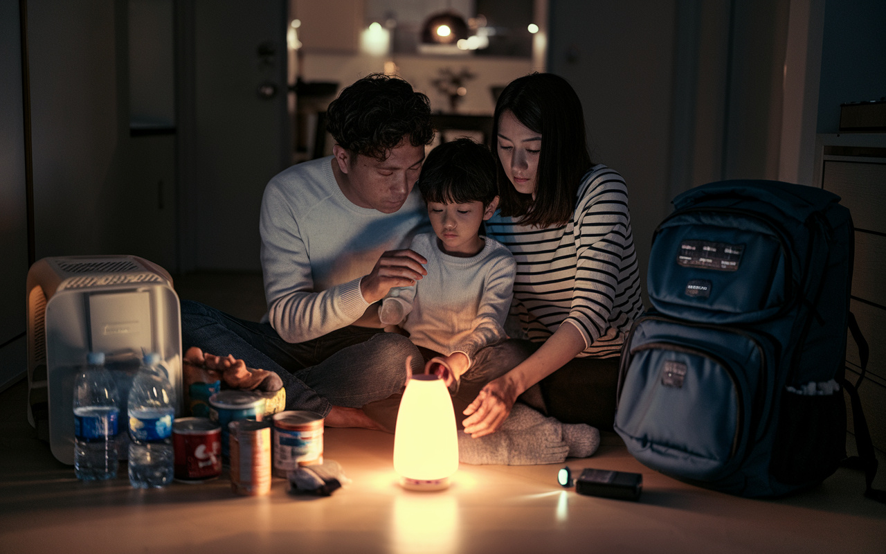 停電に備える賃貸住宅の防災グッズ！単身と家族で準備するポイントの画像