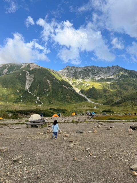 立山　キャンプの画像