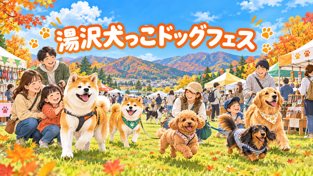 【湯沢市イベント】愛犬と楽しむ「湯沢犬っこドッグフェス2026 2nd」が開催！の画像