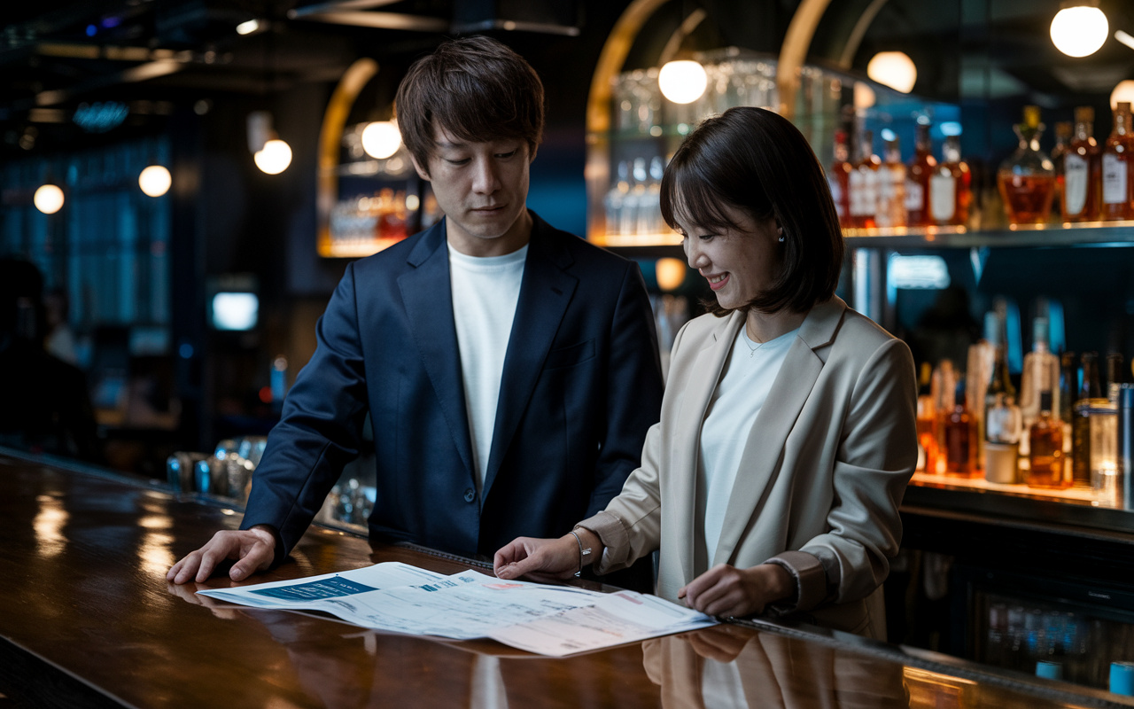 大阪市北区でバークラブスナック開業を検討中の方へ!貸し店舗選びのポイントと物件探しの進め方を解説の画像
