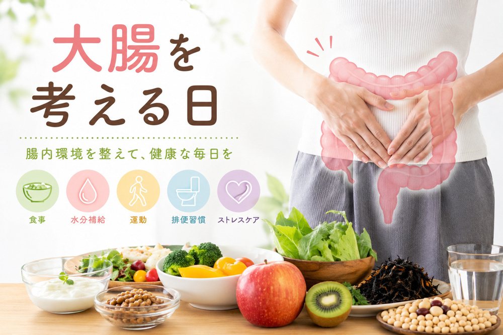 大腸を考える日｜腸内環境を整えて健康な毎日を！今日から始める腸活習慣の画像