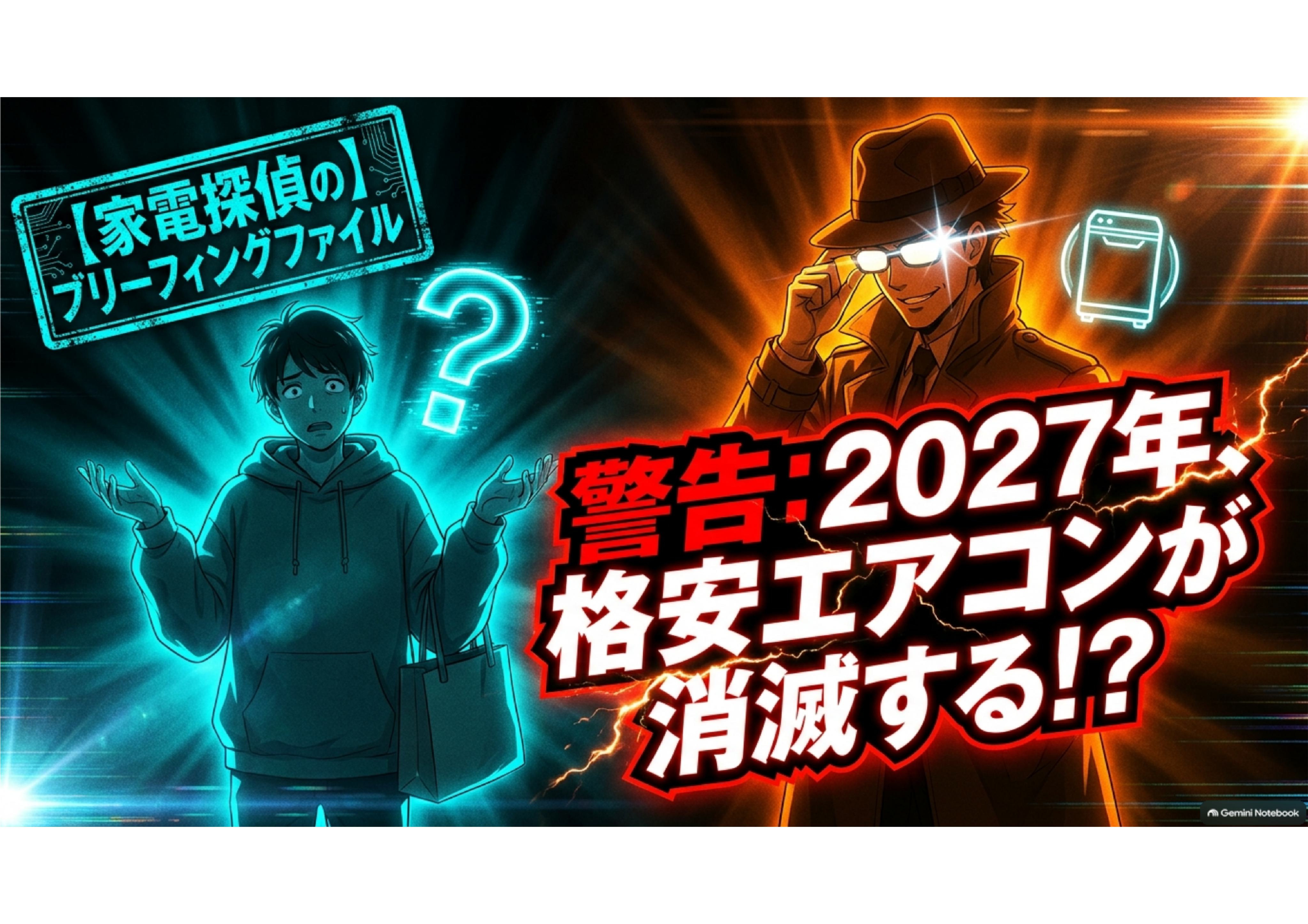 【2027年問題】エアコンが値上がり＆大型化？省エネ基準改定の影響と賢い対策を解説の画像