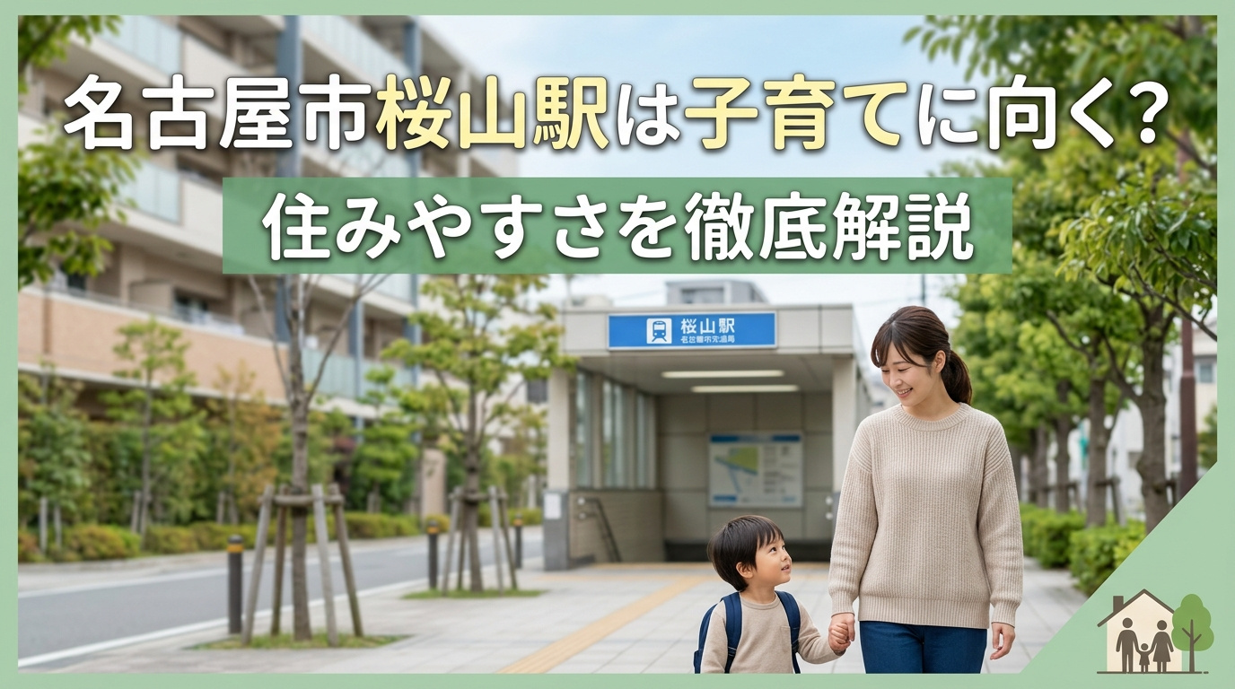 名古屋市桜山駅は子育てに向く？住みやすさを徹底解説の画像