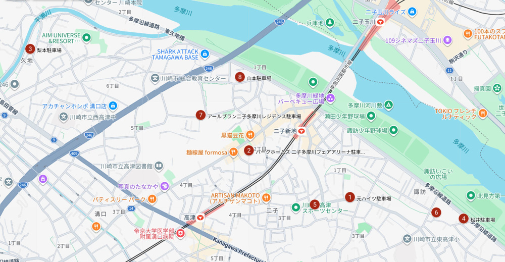 駐車場＆バイク駐輪場　最新空車情報！　10月verの画像