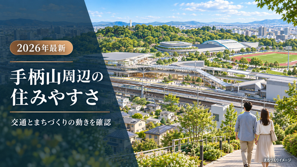 【2026年最新】姫路市・手柄山周辺の住みやすさは？交通とまちづくりの動きを確認の画像