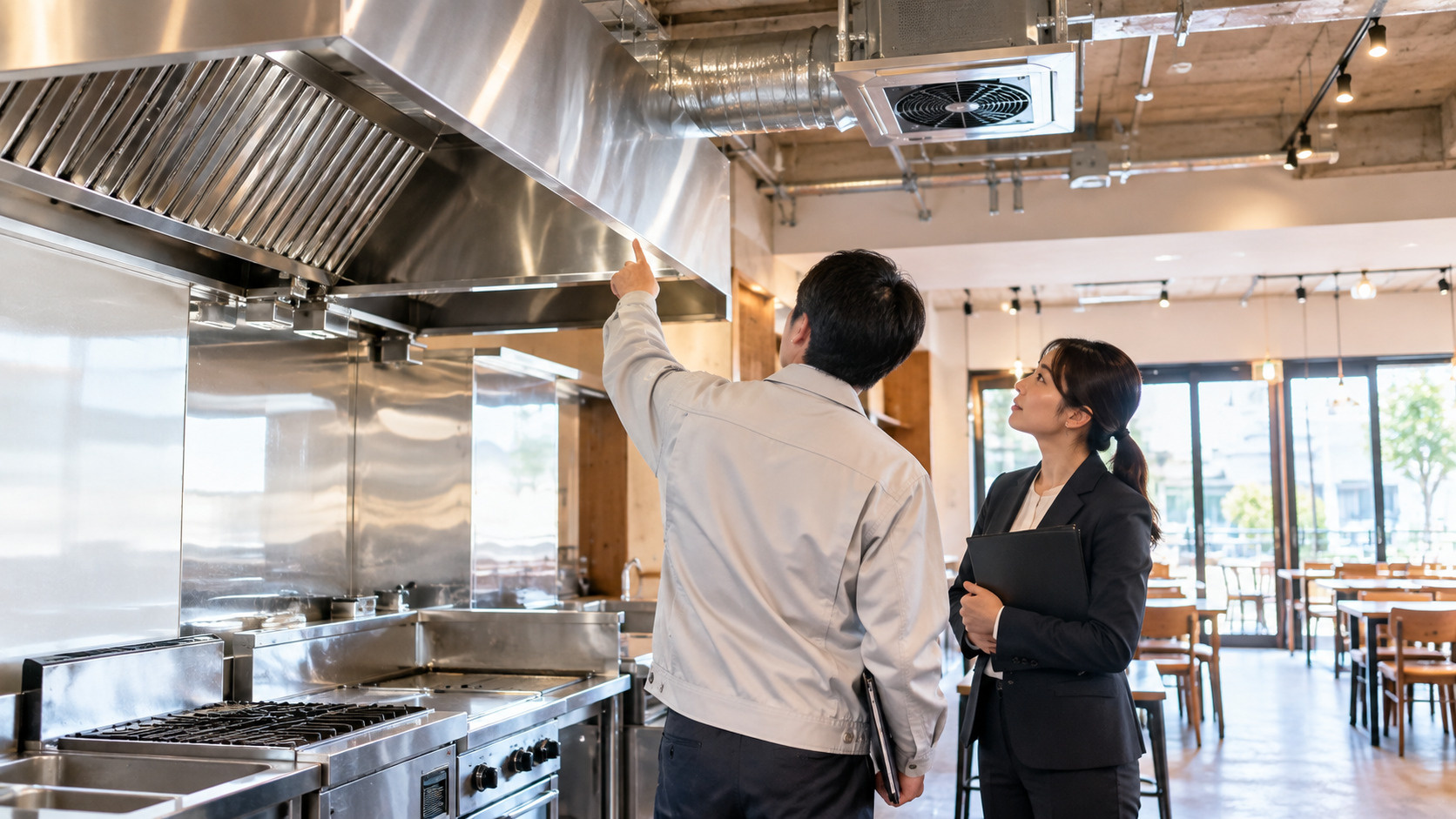 飲食店テナントの排気・臭気は大丈夫?ダクト・換気・近隣トラブルを契約前に確認の画像