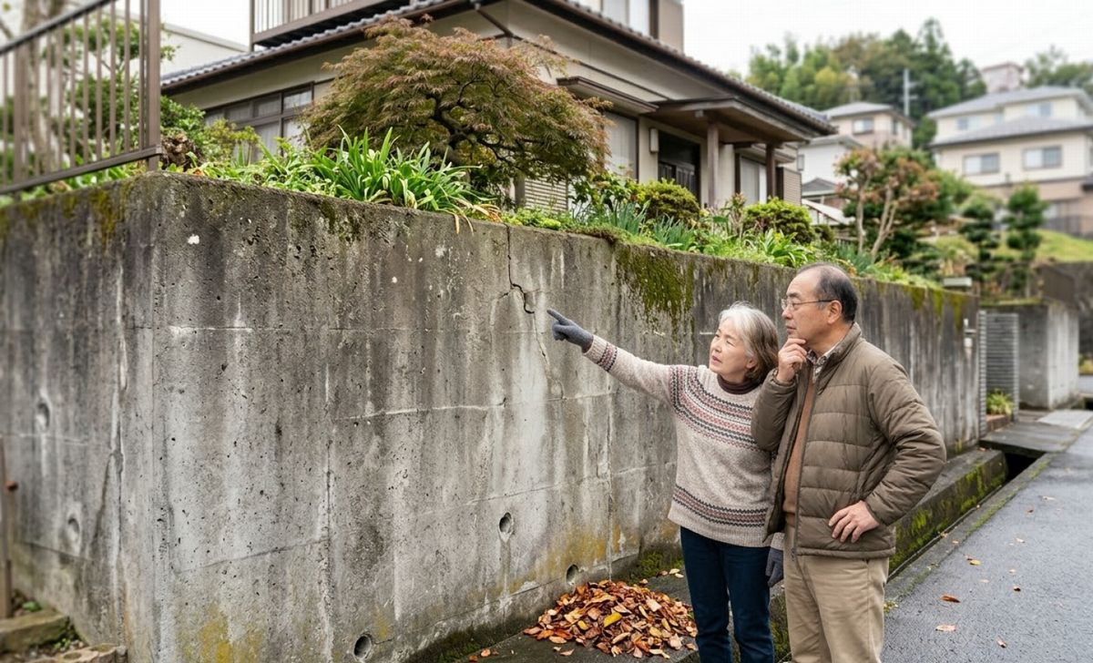 【家と暮らしを守る】知っておきたい「擁壁(ようへき)」の役割とセルフチェックのポイントの画像