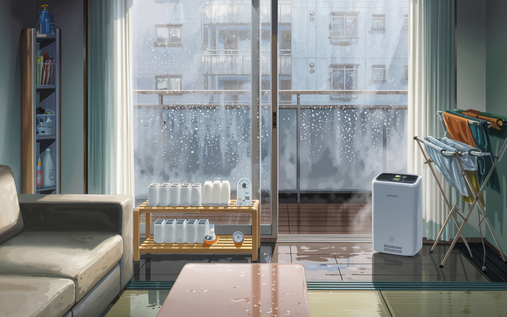 雨続きの自宅での注意点は湿気対策？カビや洗濯物が乾かない悩みを防ぐ方法の画像