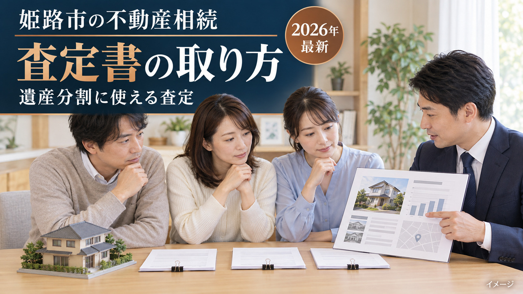 姫路市の不動産相続に必要な査定書の取り方【2026年最新】|遺産分割に使える査定の画像