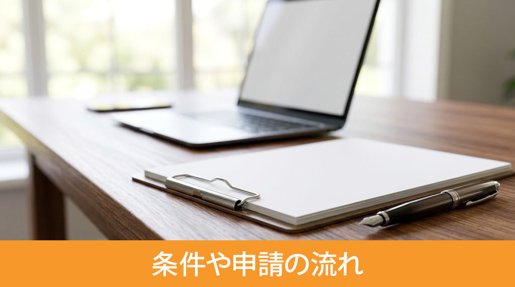 補助金を受けるための条件や申請の流れ