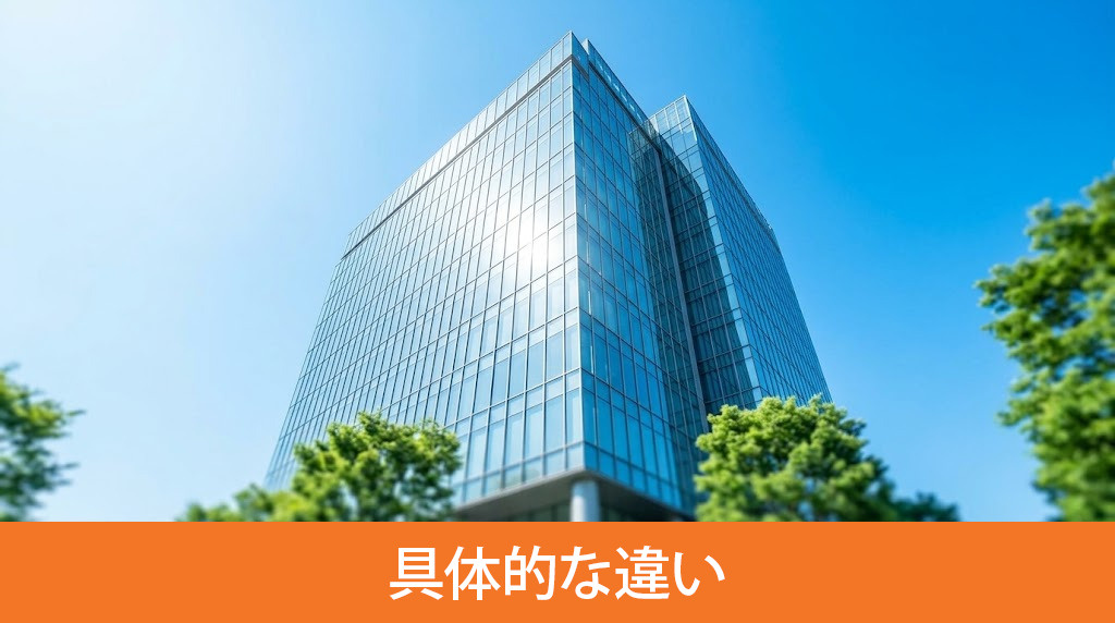メガバンクや地方銀行との具体的な違い