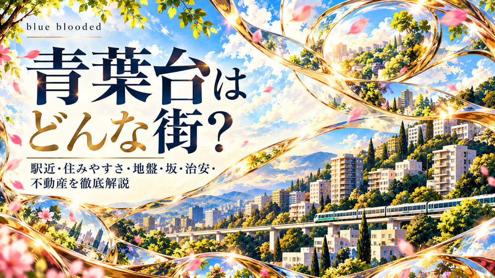 青葉台はどんな街？｜駅近・住みやすさ・地盤・坂・治安・不動産を徹底解説の画像