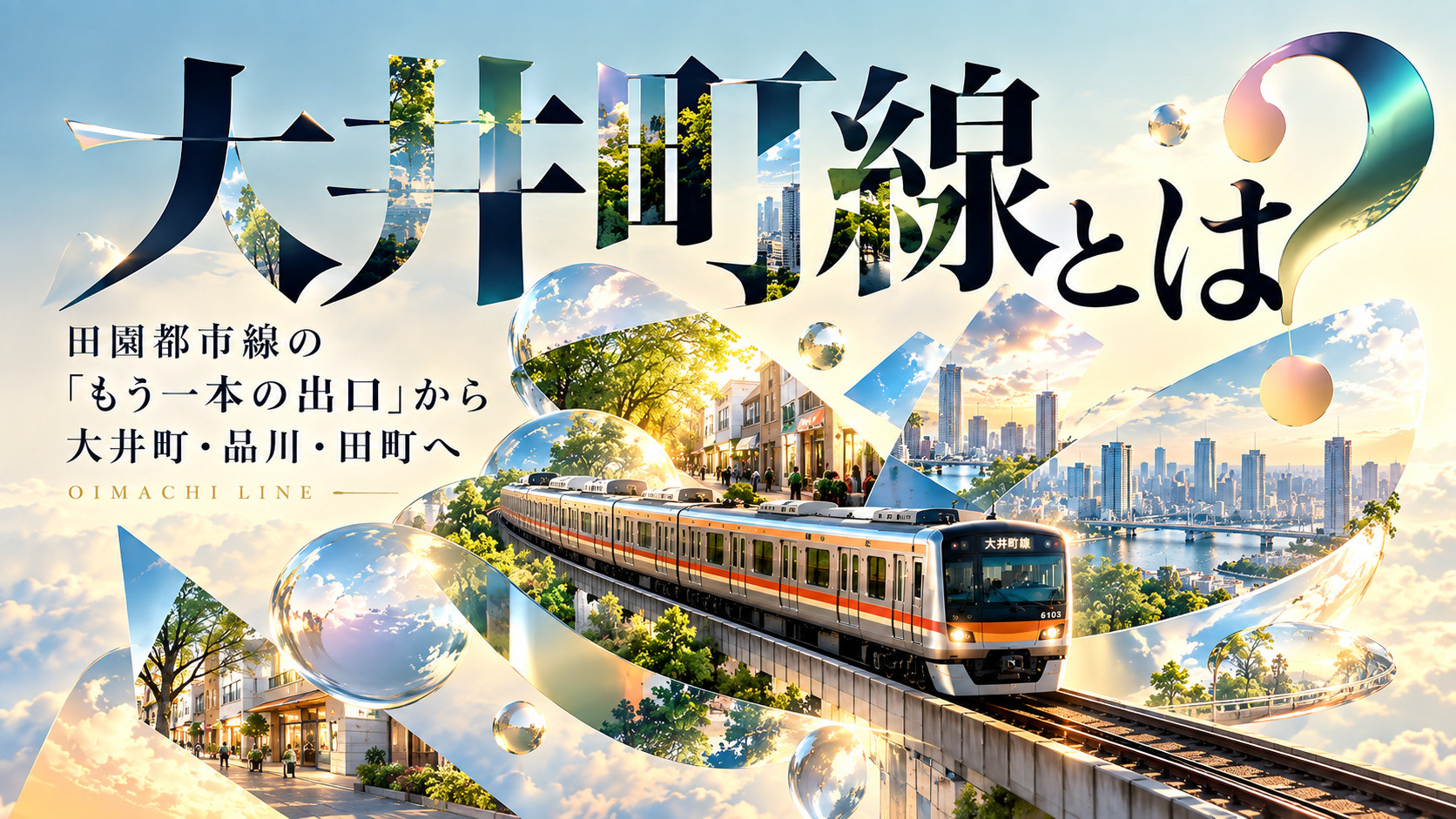大井町線とは？｜田園都市線の「もう一本の出口」と沿線不動産の価格を徹底解説の画像