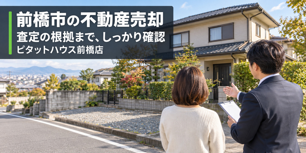 前橋市・高崎市の不動産売却｜査定では何を調べる？価格の根拠になる7つの確認項目の画像