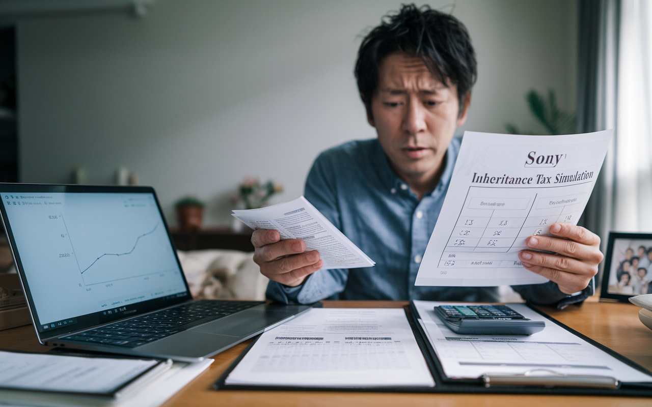 相続税の計算方法は難しい?シミュレーションで基礎を学び安心の相続準備の画像