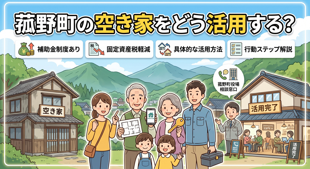 菰野町の空き家をどう活用する？補助金と固定資産税負担軽減のポイントを解説の画像