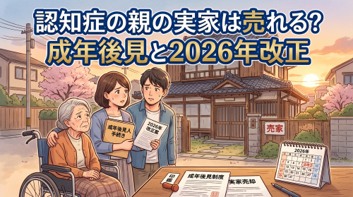 認知症の親の実家は売れる？成年後見と2026年改正の画像