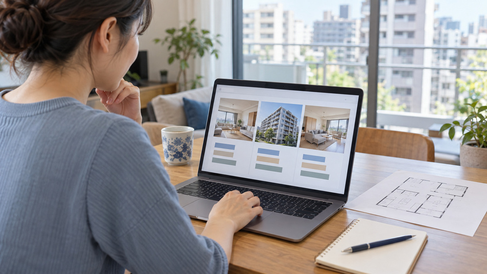 マンション売却査定はオンライン査定を使うべき？メリットとデメリットをわかりやすく解説の画像