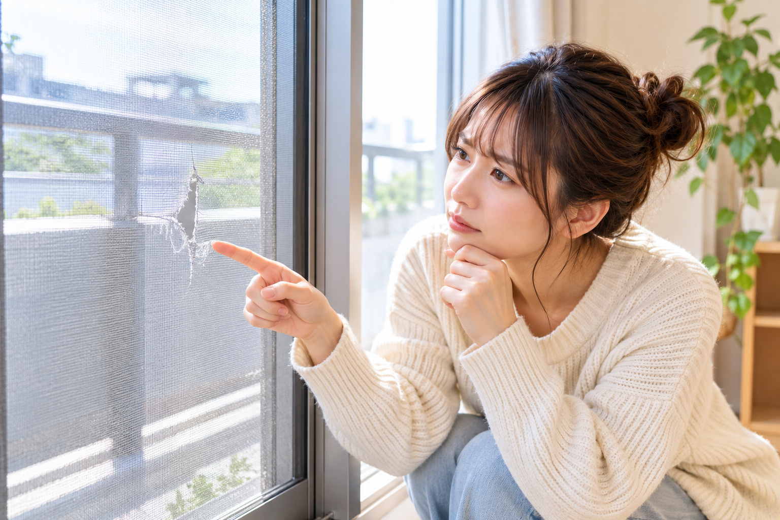 賃貸の網戸が破れたら誰が払う？張り替え・経年劣化・退去時の原状回復を解説の画像
