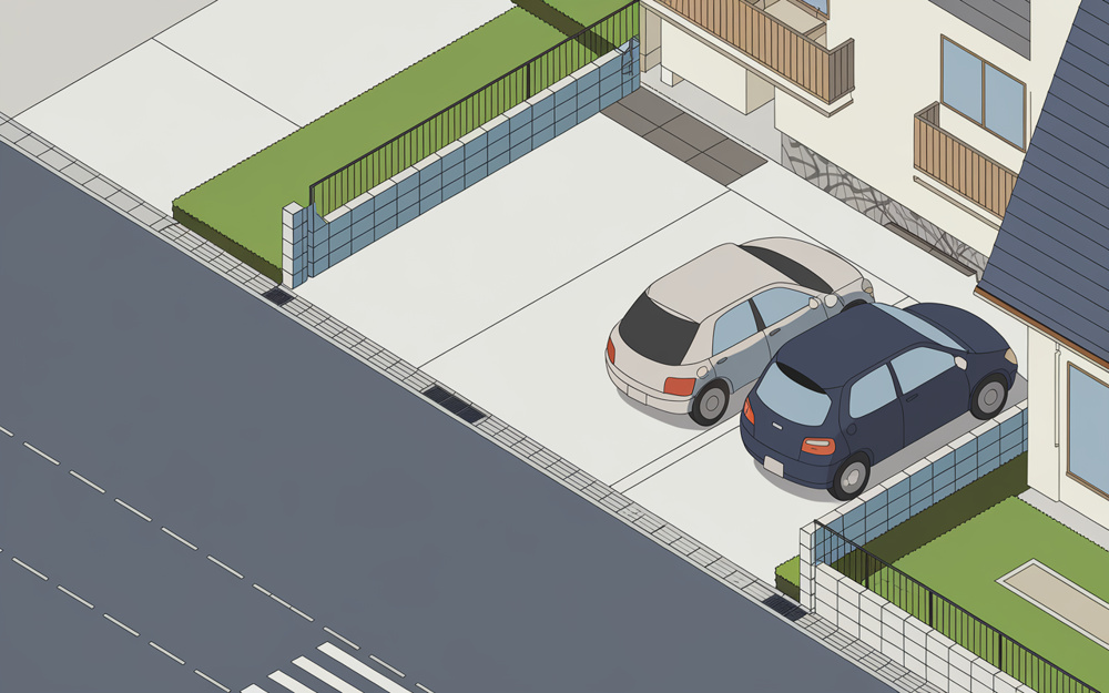 車中心の生活に合う久留米市の戸建て探し！車生活に便利な駐車場と土地選びのコツの画像