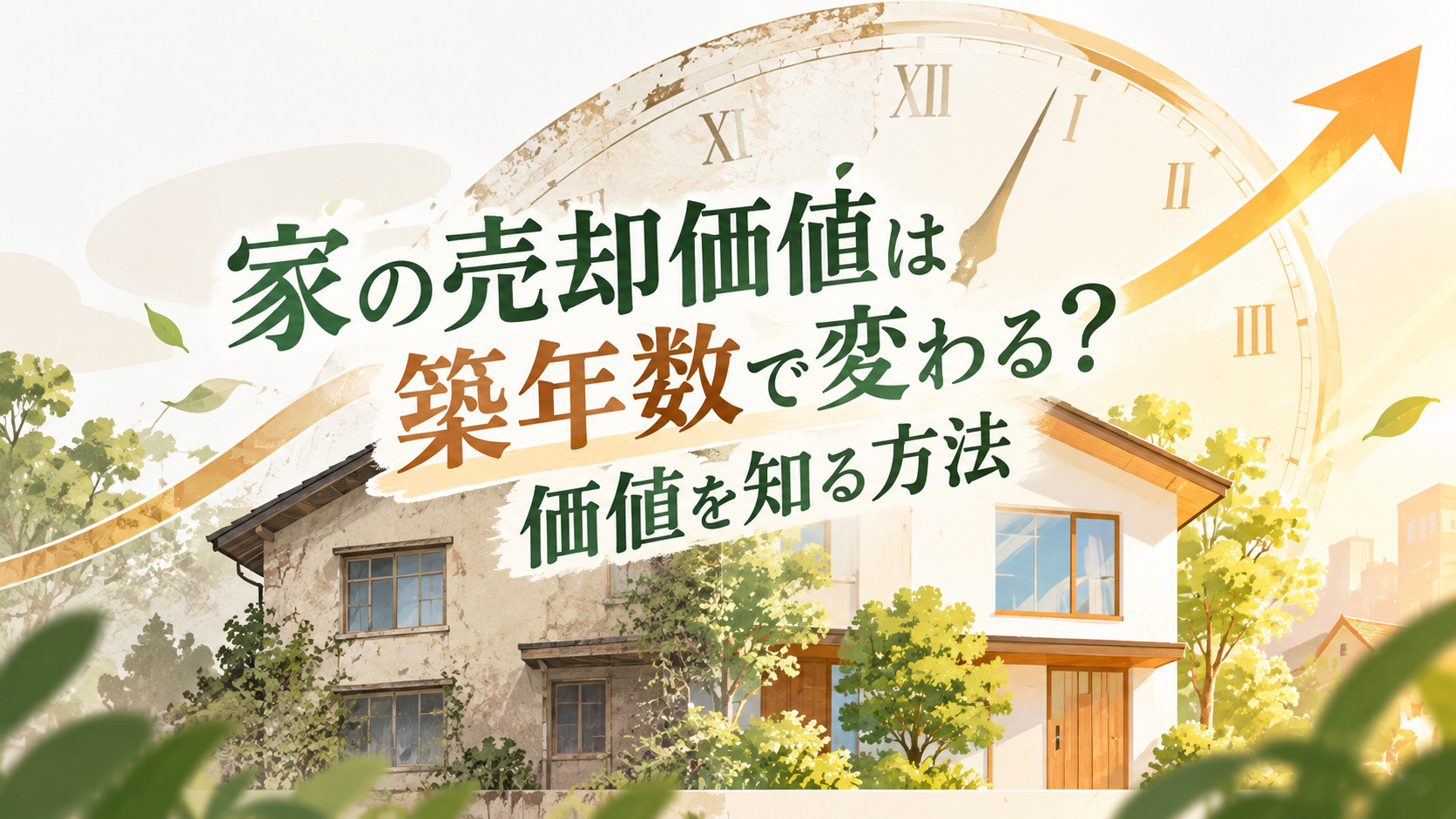 家の売却価値は築年数で変わる？価値を知る方法も解説の画像